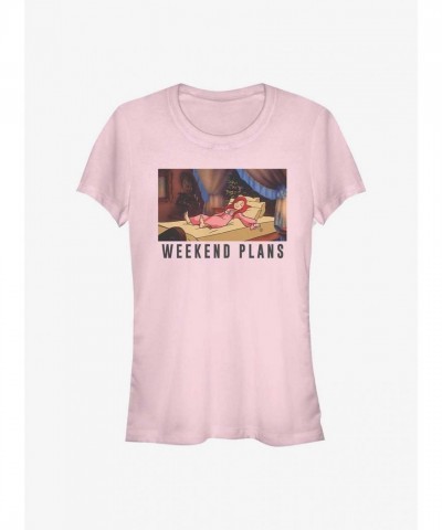 Disney Ariel from The Little Mermaid Girls Pink Cotton Tee