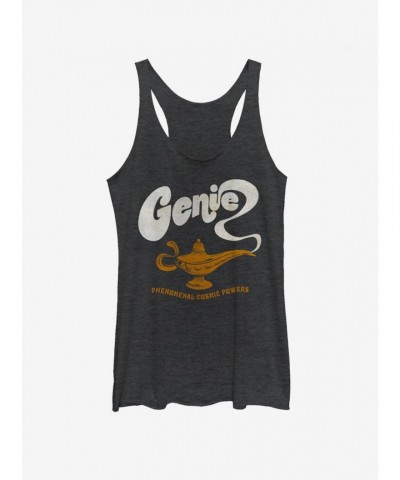 Disney Girls Aladdin Phenomenal Cosmic Powers Tank Top - Black