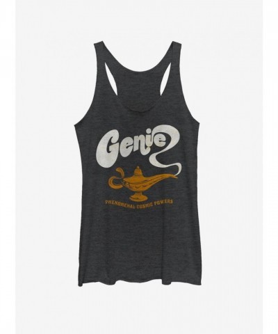 Disney Girls Aladdin Phenomenal Cosmic Powers Tank Top - Black
