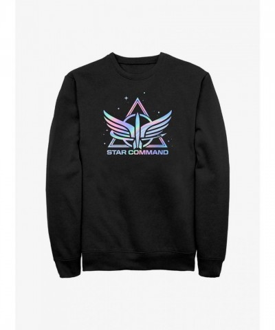 Disney Pixar Lightyear Star Command Sweatshirt - Black Men's