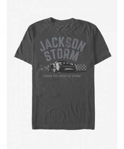 Disney Pixar Cars Jackson Storm Charcoal Grey T-Shirt for Unisex