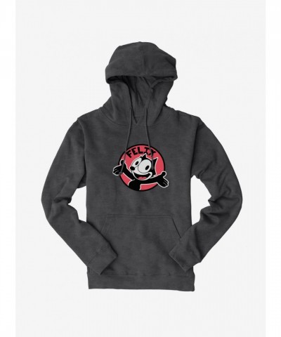 Felix Cat Happy Smiles Graphic Hoodie for Men