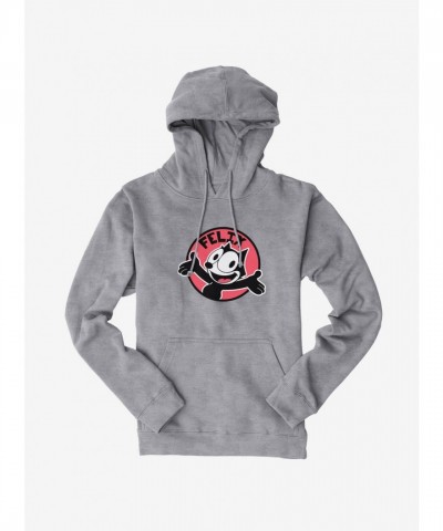 Felix Cat Happy Smiles Graphic Hoodie for Men