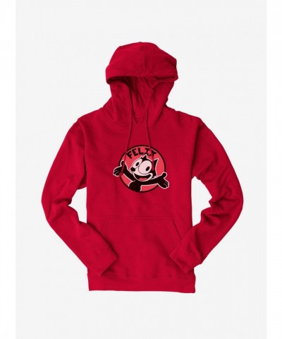 Felix Cat Happy Smiles Graphic Hoodie for Men