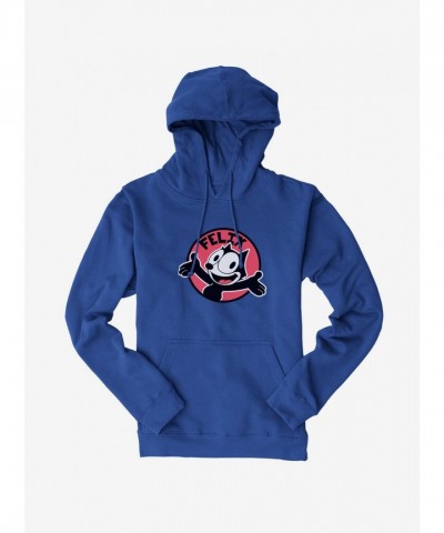 Felix Cat Happy Smiles Graphic Hoodie for Men