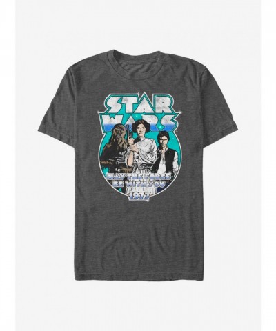 Star Wars Rebel Alliance T-Shirt - Grey Men's Size
