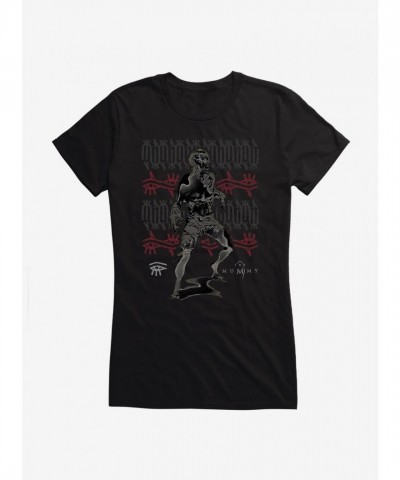 Mummy Themed Hieroglyphics Tee for Girls