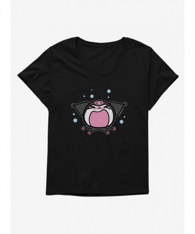 Kuromi Screaming Girls Plus Size T-Shirt
