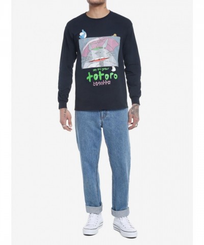 Studio Ghibli Rainforest Spirit Totoro Long-Sleeve Unisex Tee