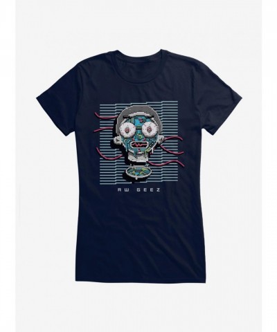 Rick And Morty Girls Tee - Lightweight Cotton Junior Size
