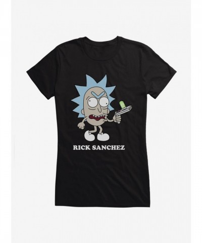 Rick Sanchez Lightweight Cotton T-Shirt for Girls