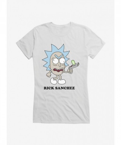 Rick Sanchez Lightweight Cotton T-Shirt for Girls