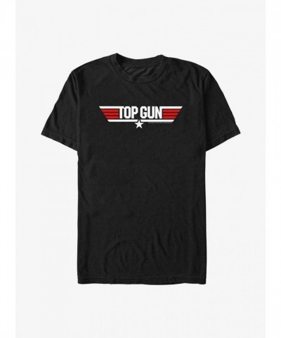 Top Gun Maverick Logo T-Shirt - Men's Lightweight Black