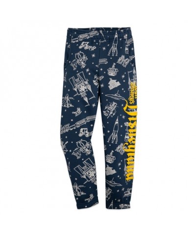 Disney100 Kids' Fantasy Pants with Space Mountain Design