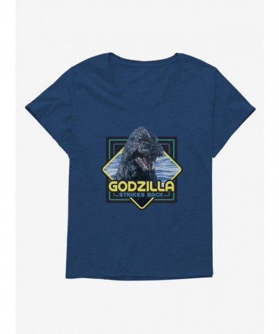 Godzilla Logo Plus Size Tee for Girls