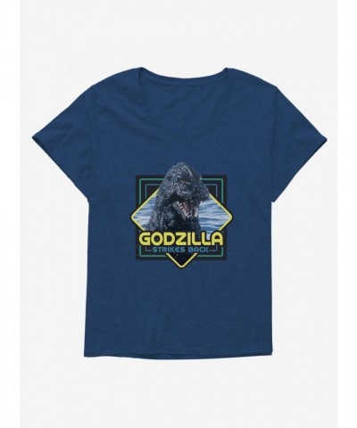 Godzilla Logo Plus Size Tee for Girls