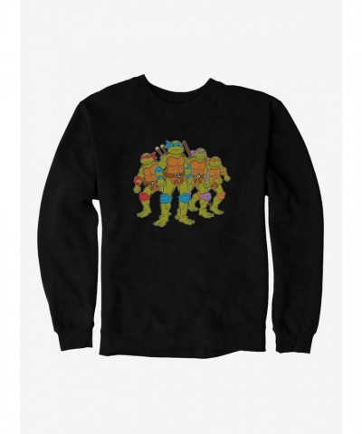 Teenage Mutant Ninja Turtles Men's Comfortable Pizza Break Fleece Sweatshirt