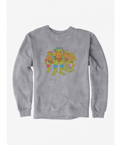 Teenage Mutant Ninja Turtles Men's Comfortable Pizza Break Fleece Sweatshirt