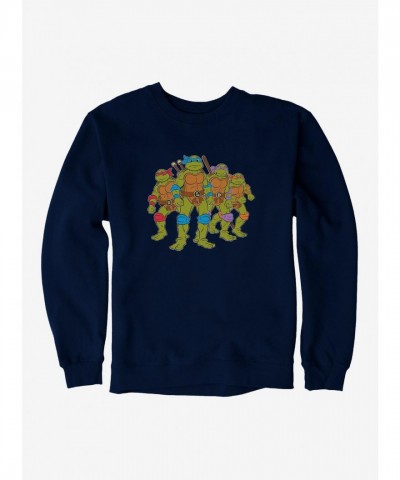 Teenage Mutant Ninja Turtles Men's Comfortable Pizza Break Fleece Sweatshirt