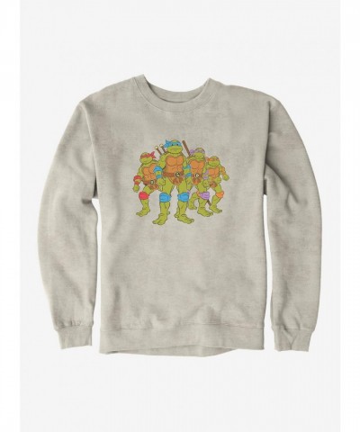 Teenage Mutant Ninja Turtles Men's Comfortable Pizza Break Fleece Sweatshirt