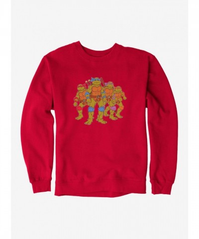 Teenage Mutant Ninja Turtles Men's Comfortable Pizza Break Fleece Sweatshirt