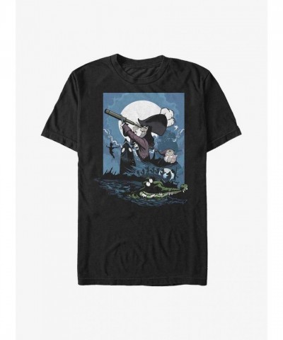 Disney Peter Pan Neverland Adventure T-Shirt - Black Men's