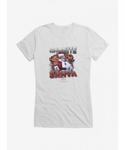 Robot Chicken Composite Santa Girls T-Shirt