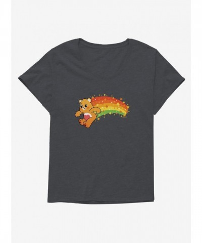 Care Bears Rainbow Jump Girls Plus Size T-Shirt