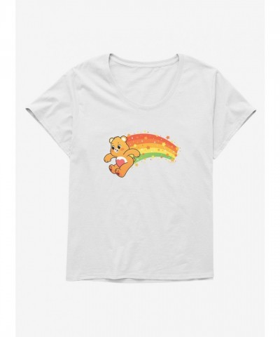 Care Bears Rainbow Jump Girls Plus Size T-Shirt