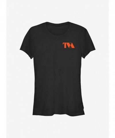 Marvel Girls T-Shirt - Loki Time Variance, Black