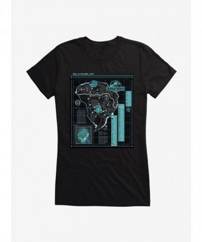 Jurassic World: Girls Lightweight Isla Nublar Camp Cretaceous Cotton T-Shirt