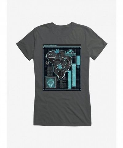 Jurassic World: Girls Lightweight Isla Nublar Camp Cretaceous Cotton T-Shirt