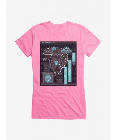 Jurassic World: Girls Lightweight Isla Nublar Camp Cretaceous Cotton T-Shirt