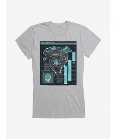 Jurassic World: Girls Lightweight Isla Nublar Camp Cretaceous Cotton T-Shirt