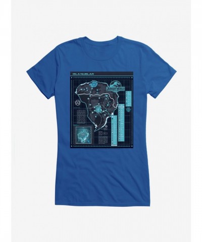 Jurassic World: Girls Lightweight Isla Nublar Camp Cretaceous Cotton T-Shirt