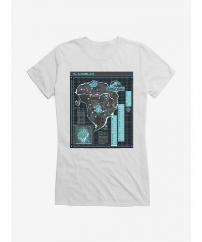 Jurassic World: Girls Lightweight Isla Nublar Camp Cretaceous Cotton T-Shirt
