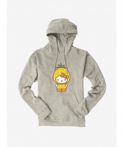 Hello Kitty Five A Day Pineapple Motif Men's Hoodie