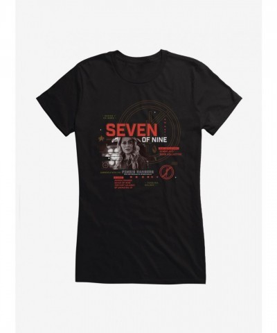 Star Trek Picard Seven of Nine Graphic Tee for Girls