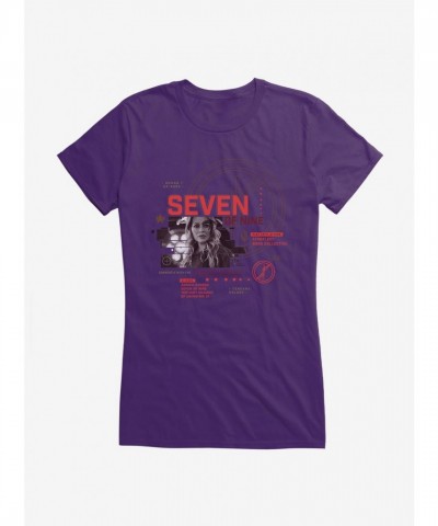 Star Trek Picard Seven of Nine Graphic Tee for Girls