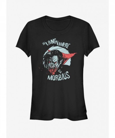 Marvel Morbius Girls T-Shirt - Lightweight Cotton Tee