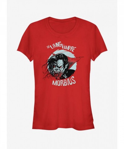 Marvel Morbius Girls T-Shirt - Lightweight Cotton Tee