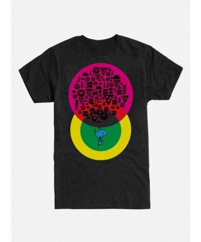 Invader Zim Gir Tacos Pizza Unisex T-Shirt