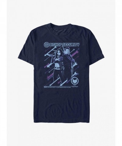Marvel Hawkeye Hail Of Arrows Unisex T-Shirt - Blue