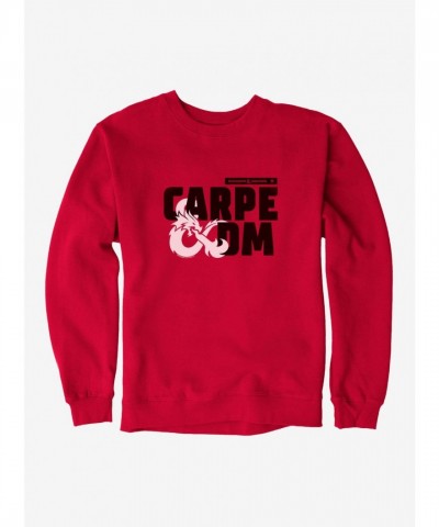 Dungeons & Dragons Carpe DM Red Unisex Sweatshirt