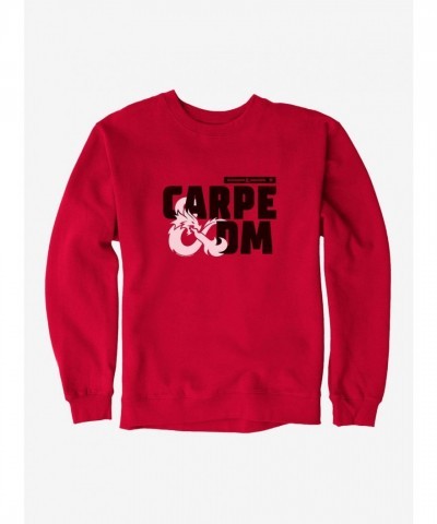 Dungeons & Dragons Carpe DM Red Unisex Sweatshirt