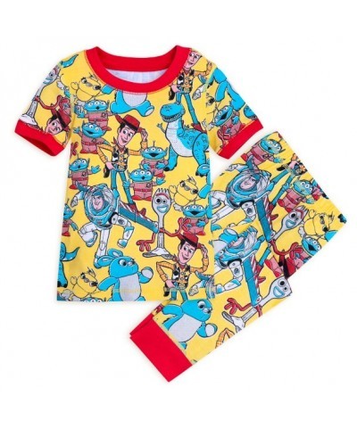 Toy Story 4 PJ Pals Comfy Cotton Pajamas for Kids