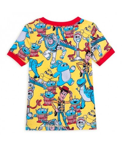 Toy Story 4 PJ Pals Comfy Cotton Pajamas for Kids