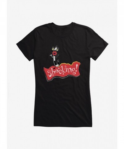 Aaahh!!! Real Monsters Oblina Girls T-Shirt - Lightweight Cotton Blend