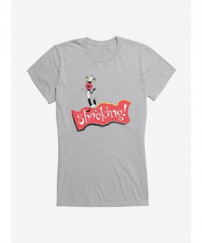 Aaahh!!! Real Monsters Oblina Girls T-Shirt - Lightweight Cotton Blend