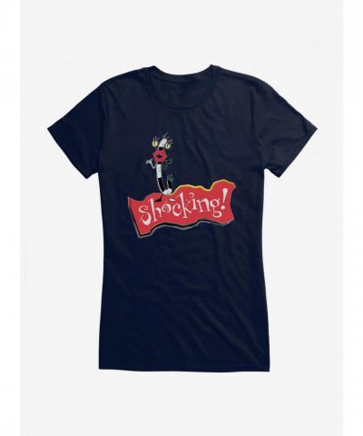 Aaahh!!! Real Monsters Oblina Girls T-Shirt - Lightweight Cotton Blend